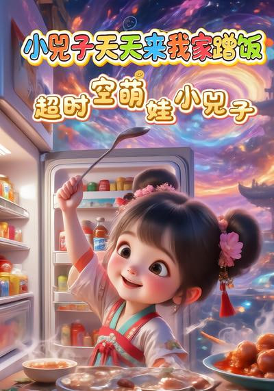 小兕子天天来我家蹭饭，超时空萌娃小兕子
